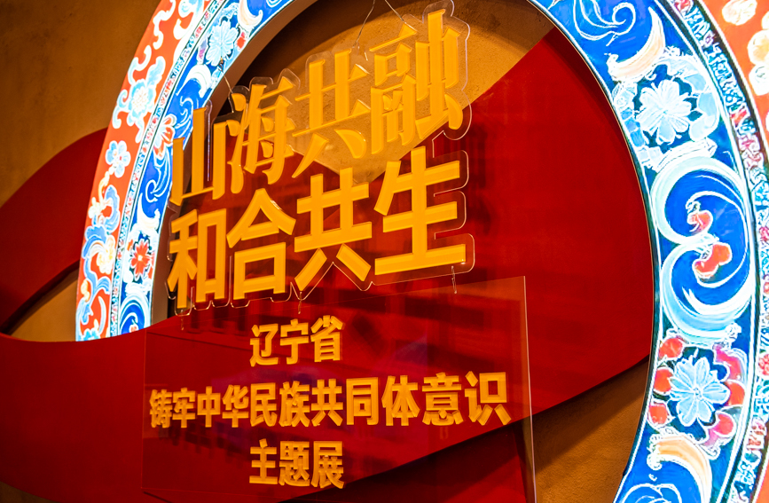 辽宁省铸牢中华民族共同体意识主题展。人民网记者 邱宇哲摄