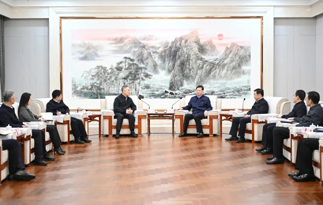 许昆林王新伟会见中国农业银行董事长谷澍