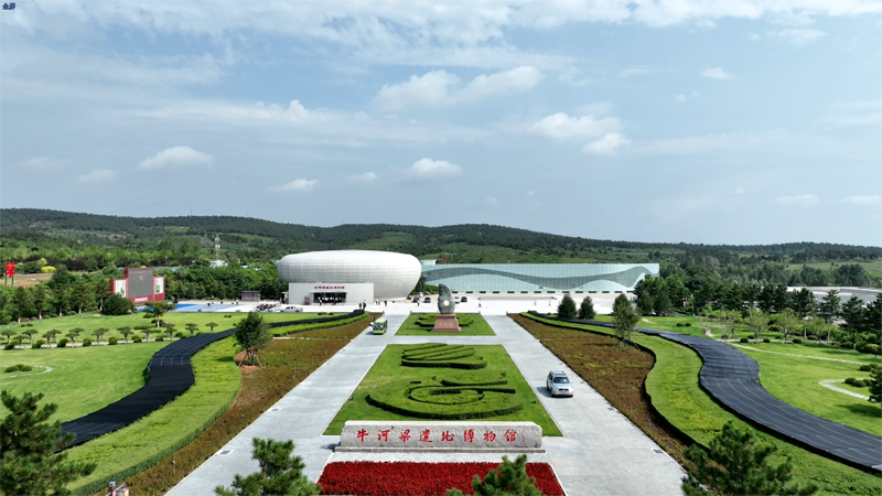 牛河梁遗址博物馆。朝阳市文化旅游和广播电视局供图
