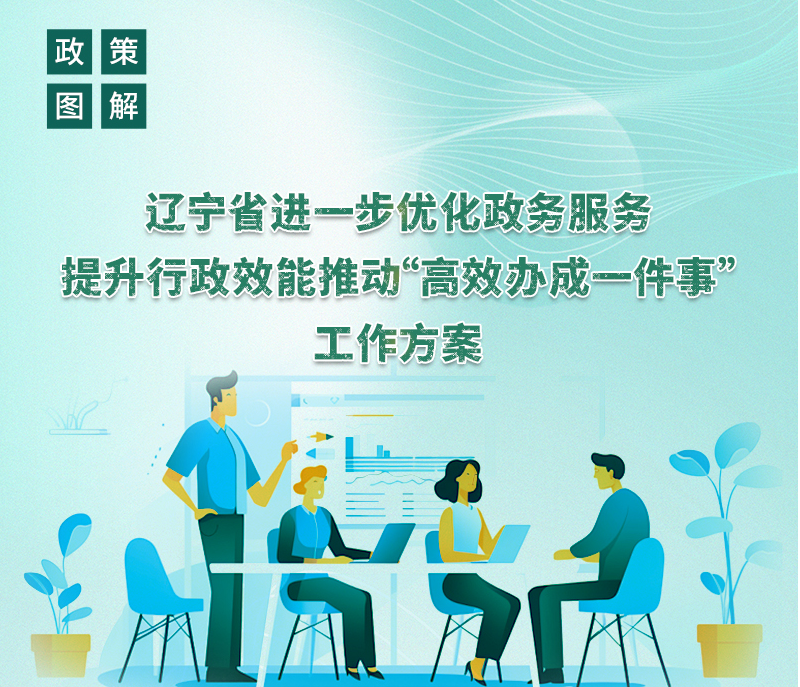 《辽宁省进一步优化政务服务 提升行政效能推动 “高效办成一件事” 工作方案》政策解读