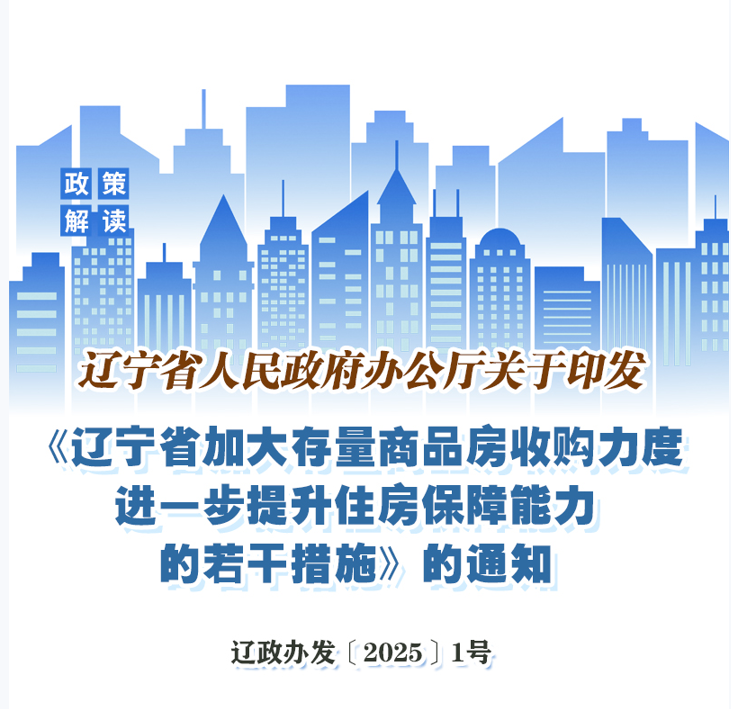 《辽宁省加大存量商品房收购力度进一步提升住房保障能力的若干措施》政策解读