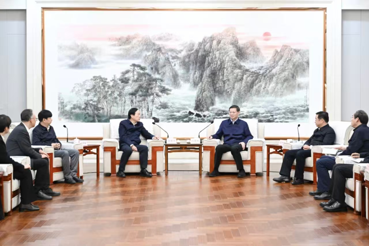 许昆林王新伟会见苏州国家实验室主任徐南平