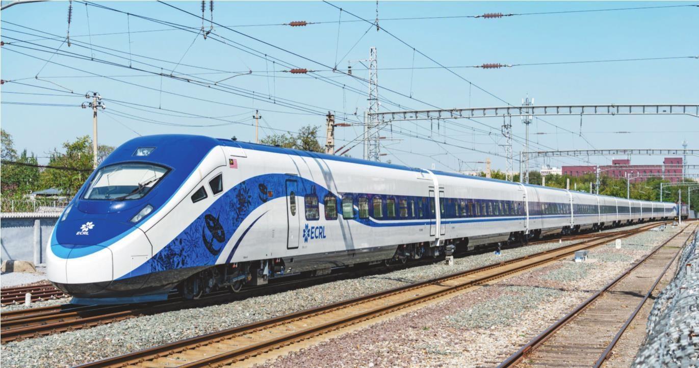 两款出口马来西亚列车在大连下线