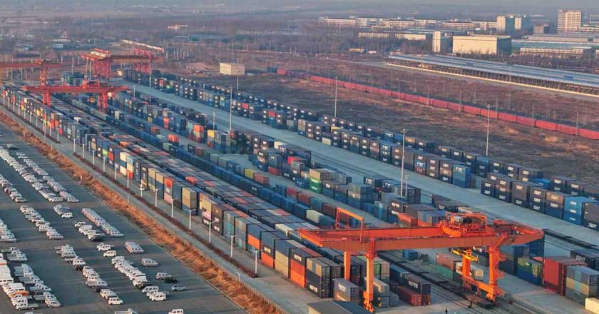 发现最美铁路·穿越林海雪原丨中欧班列（沈阳）集结中心往返开行班列突破2230列