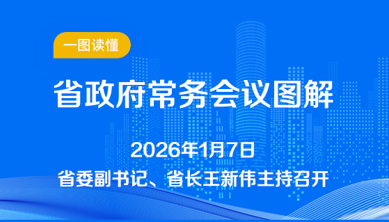 图解：1月7日省政府常务会议
