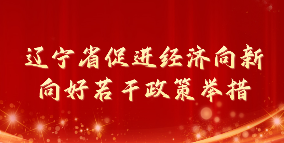 辽宁省促进经济向新向好若干政策举措