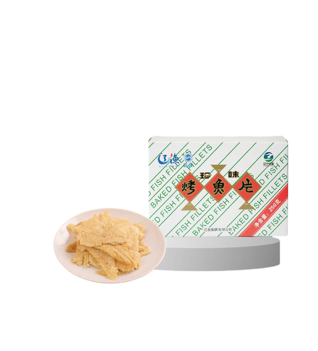 “辽宁优品”烤鱼片 ——远洋经典原味烤鱼片（细纹狮子鱼）
