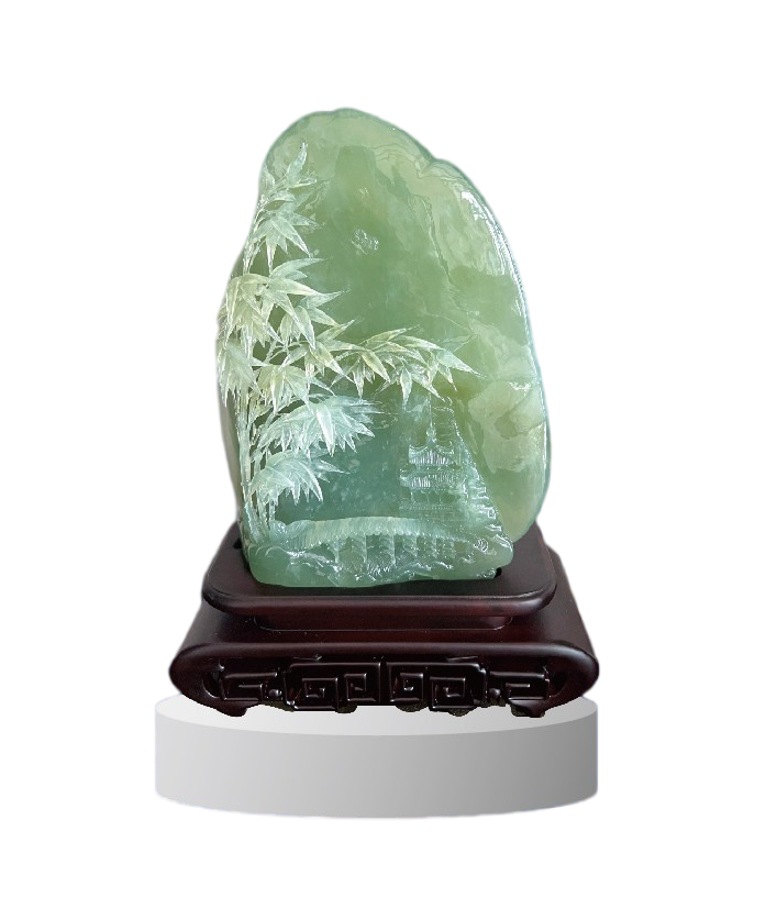 “辽宁优品”玉雕 ——天岫岫玉雕刻制品（手工）
