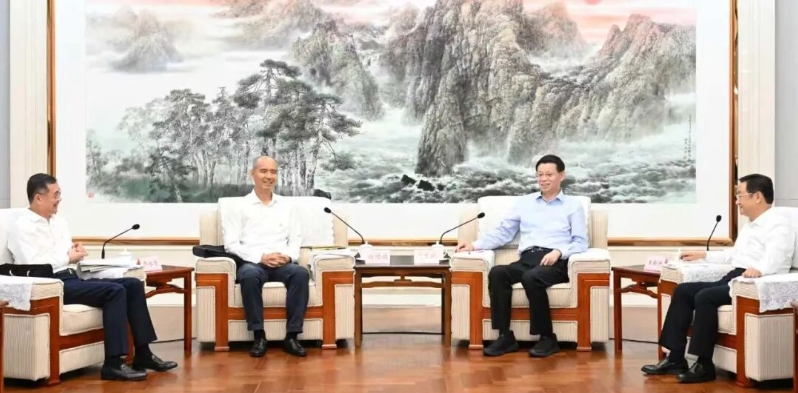 许昆林王新伟会见中国中检董事长许增德总经理李永吉