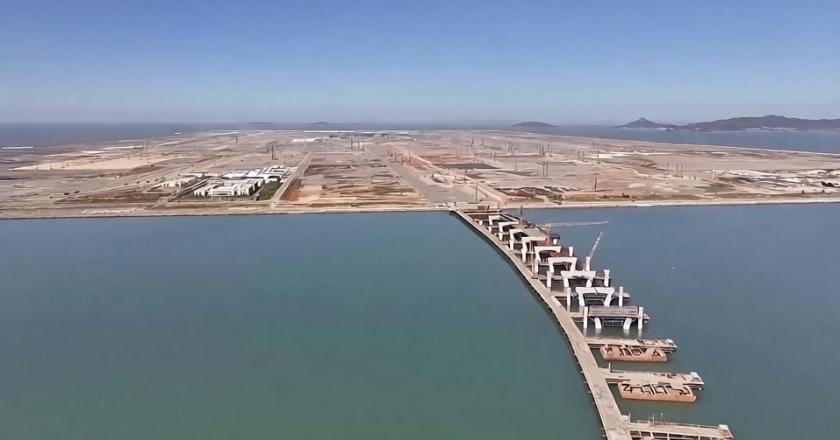 央视新闻：大连金州湾国际机场项目加速建设